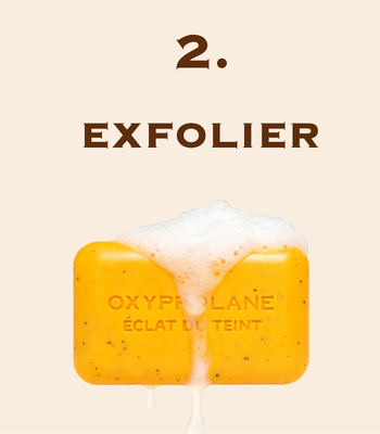 Étape 2 - Exfolier